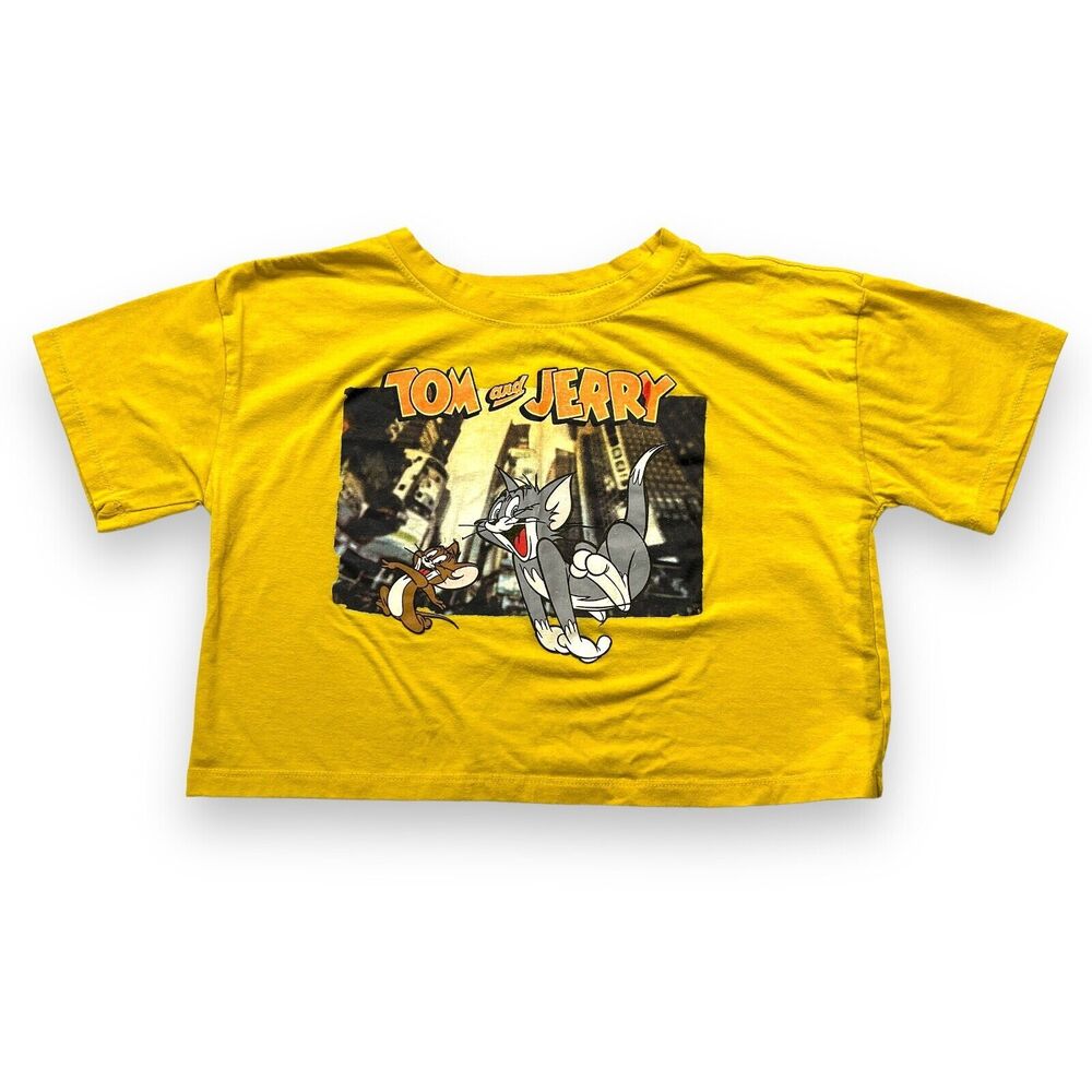 Tom And Jerry Women's Crop Top Size L